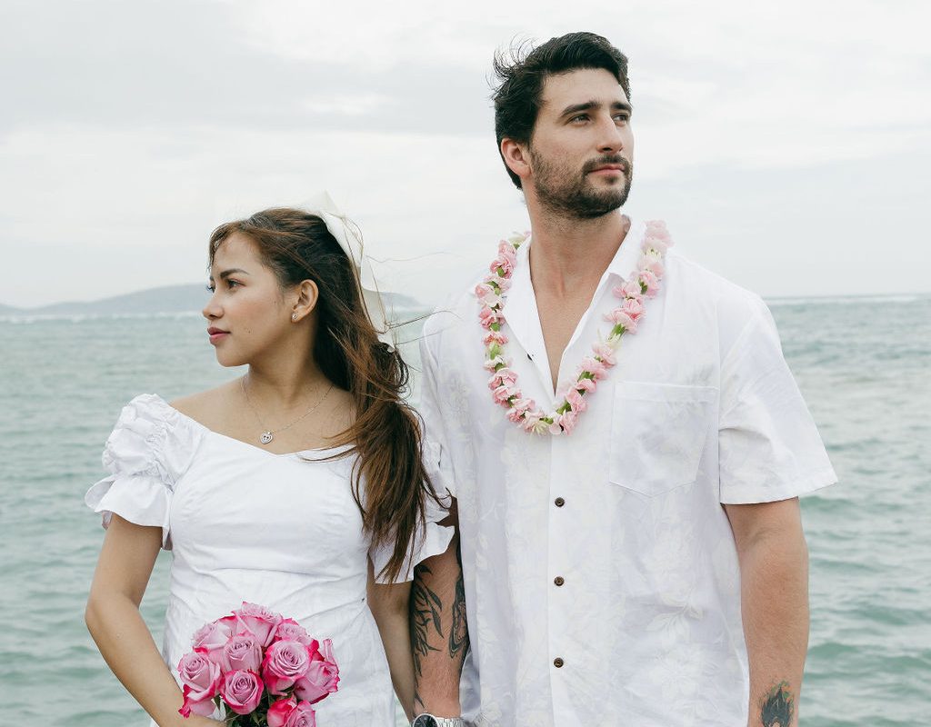 hawaii wedding outfit